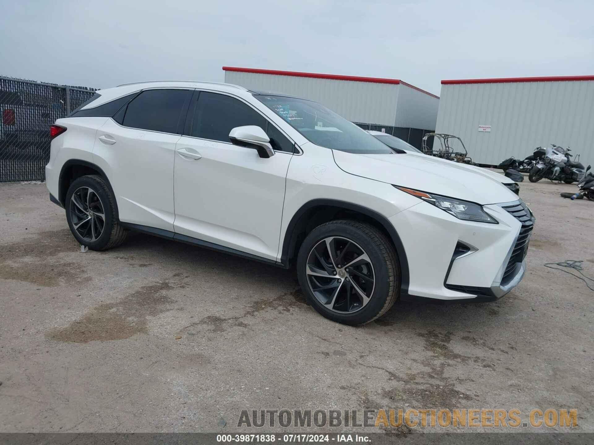 02T2ZZMCA8HC03543 LEXUS RX 2017