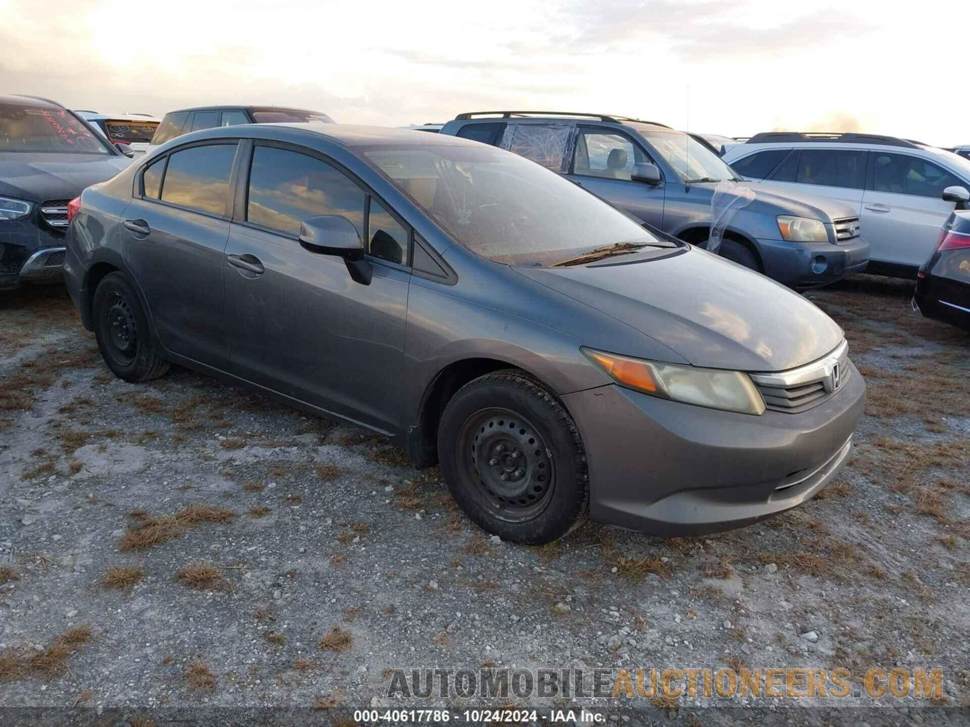 19XFB2E51CE006499 HONDA CIVIC 2012