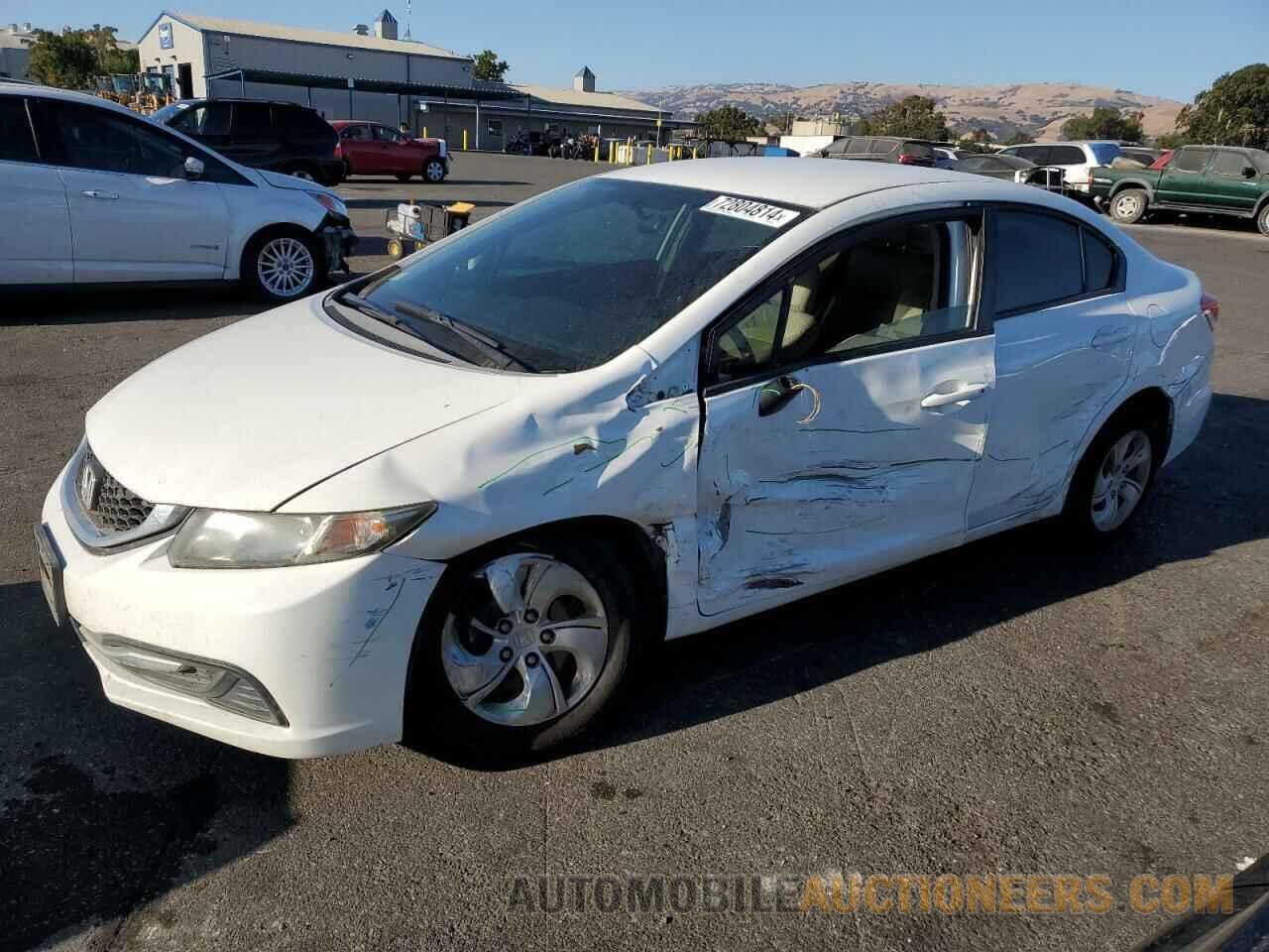 19XFB2E54FE061985 HONDA CIVIC 2015