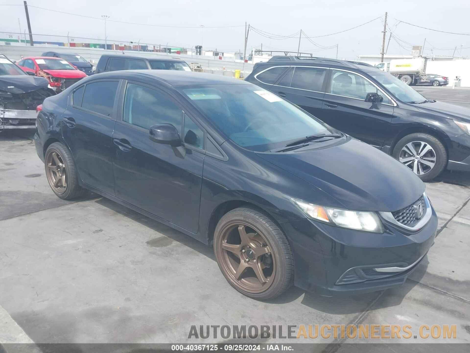 19XFB2E5XDE031807 HONDA CIVIC 2013