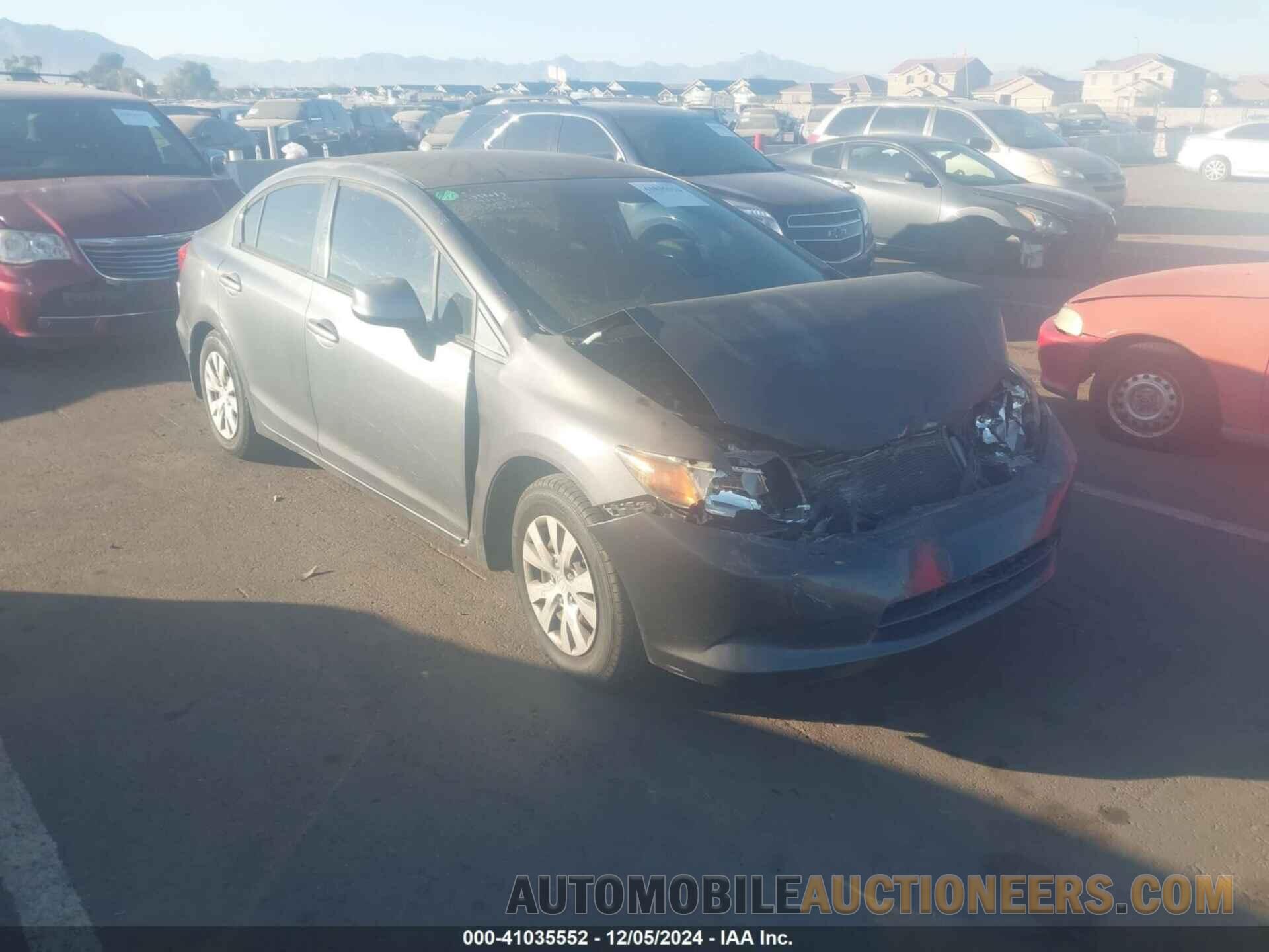 19XFB2F50CE345060 HONDA CIVIC 2012