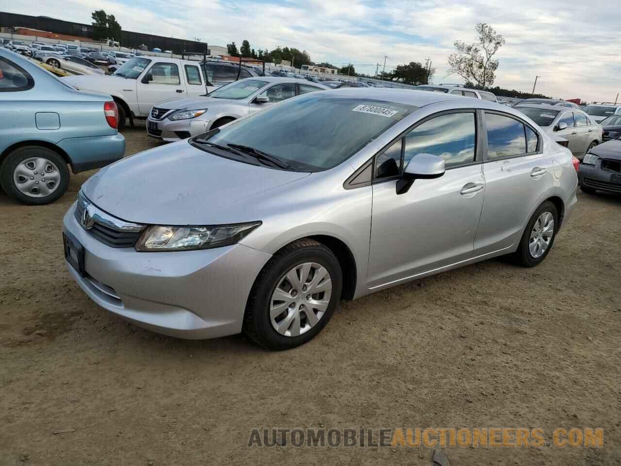 19XFB2F50CE389253 HONDA CIVIC 2012