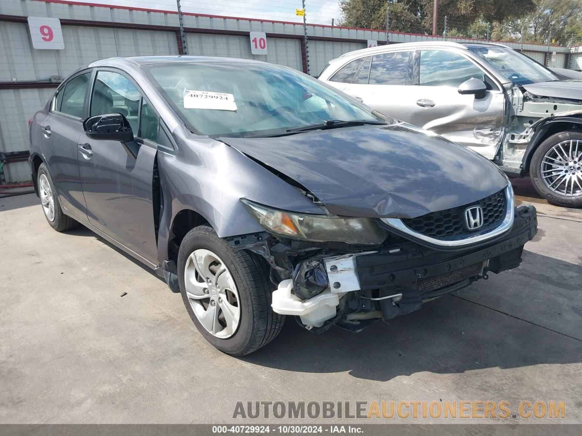 19XFB2F50EE003871 HONDA CIVIC 2014