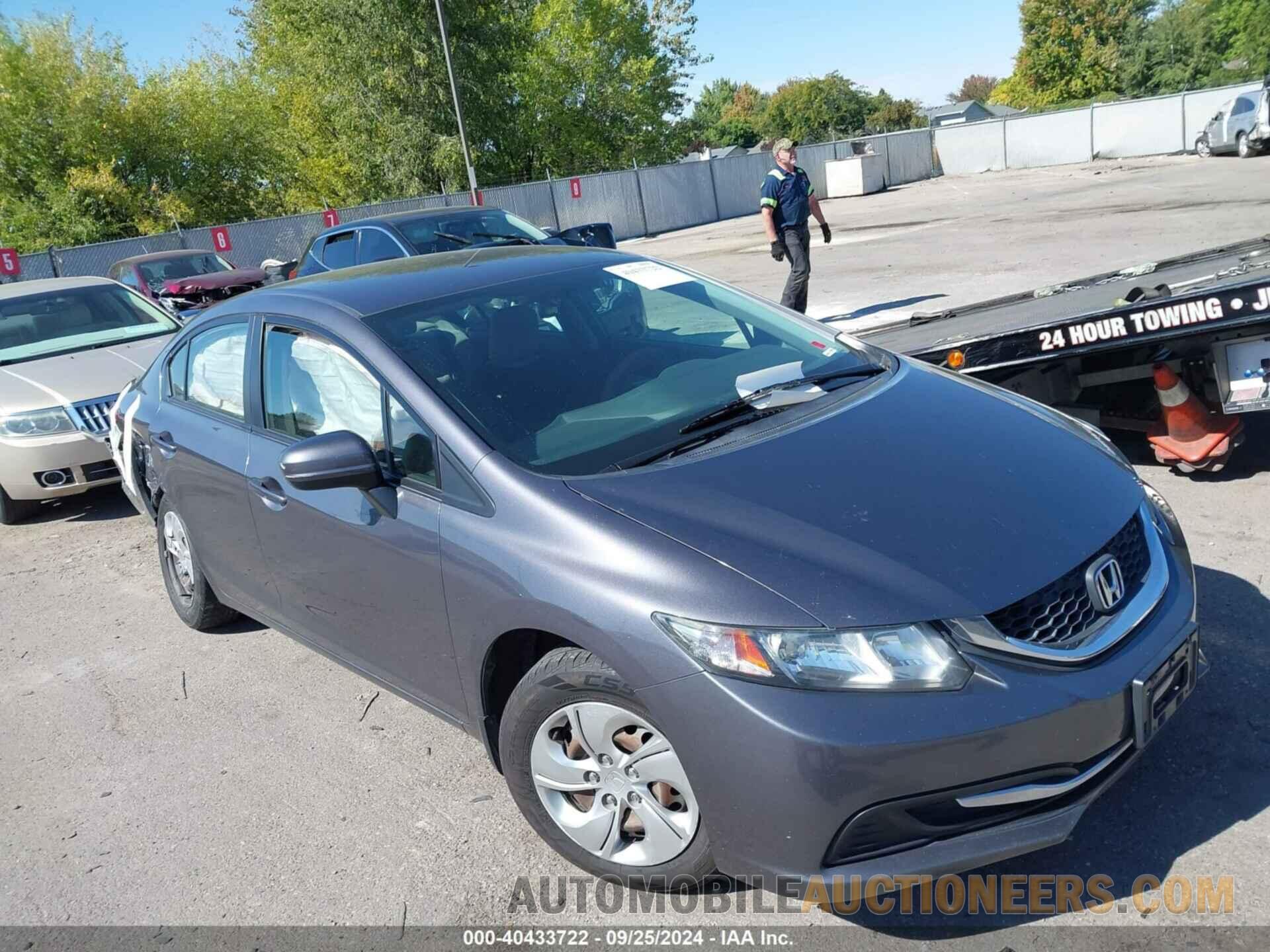 19XFB2F50EE025370 HONDA CIVIC 2014