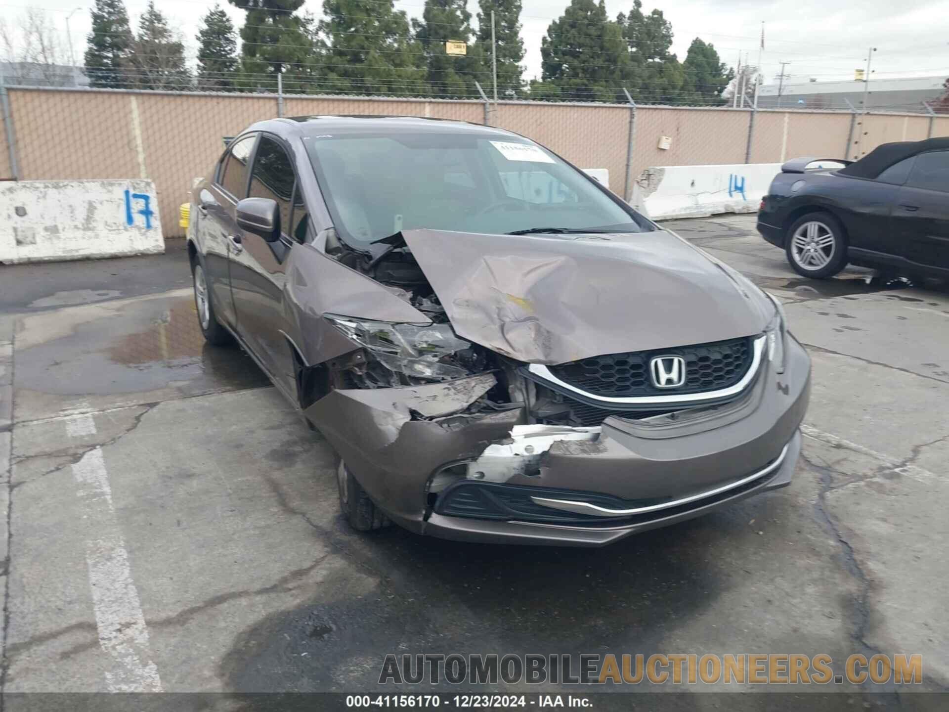 19XFB2F50EE205528 HONDA CIVIC 2014