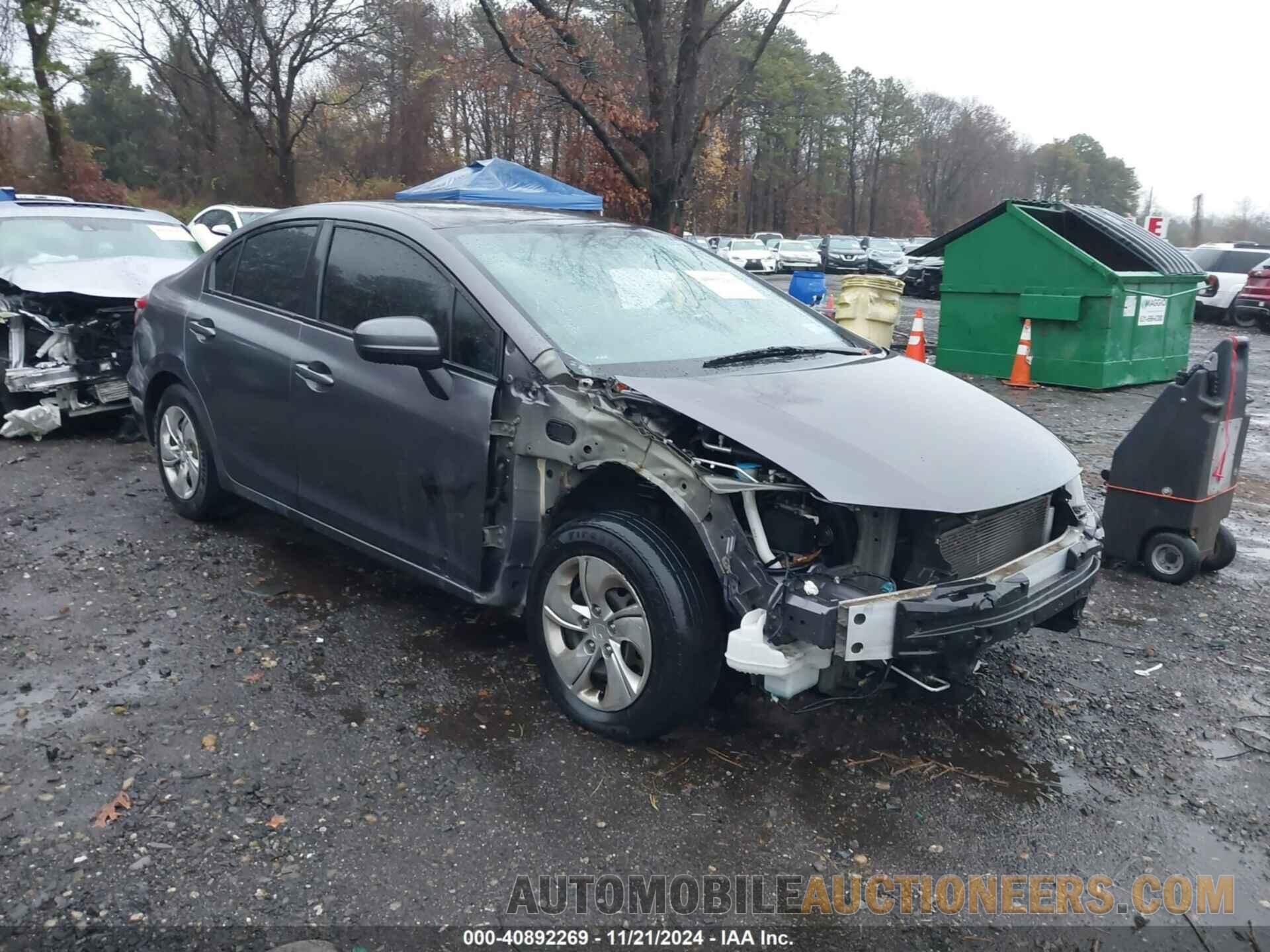 19XFB2F50FE705240 HONDA CIVIC 2015