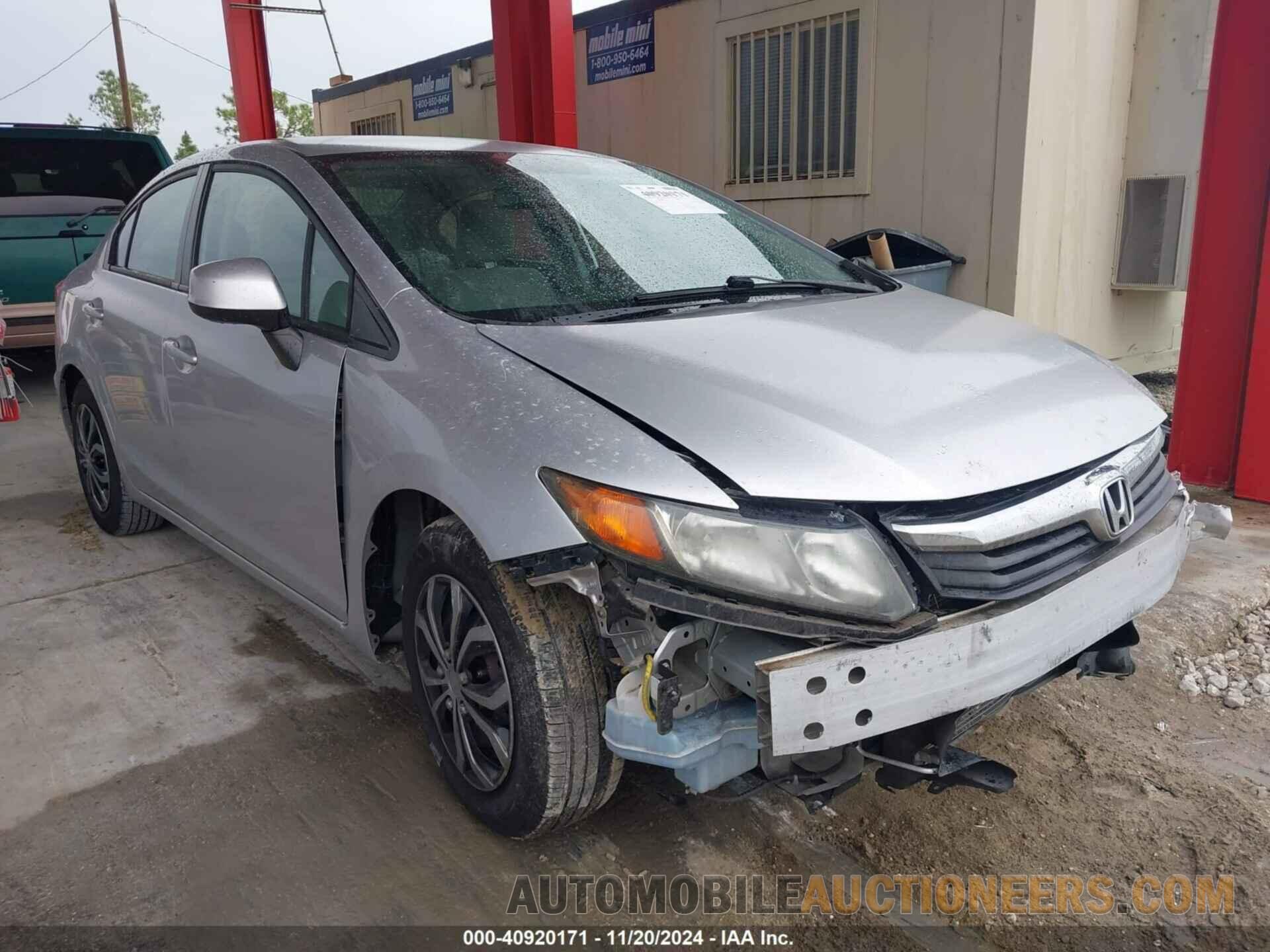 19XFB2F51CE317252 HONDA CIVIC 2012