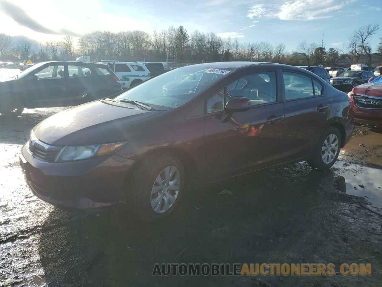 19XFB2F51CE344337 HONDA CIVIC 2012