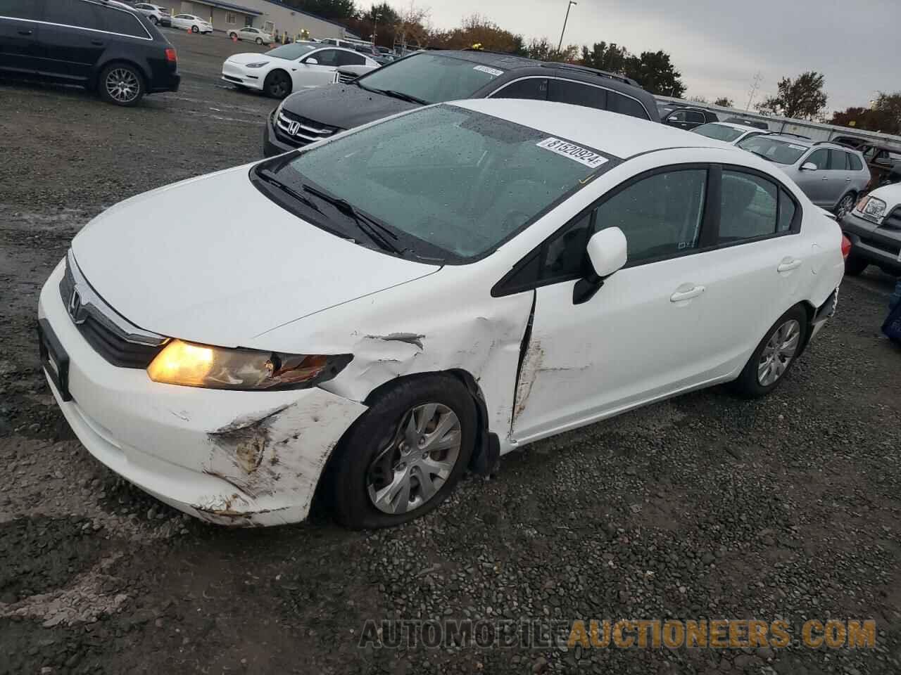 19XFB2F51CE391660 HONDA CIVIC 2012