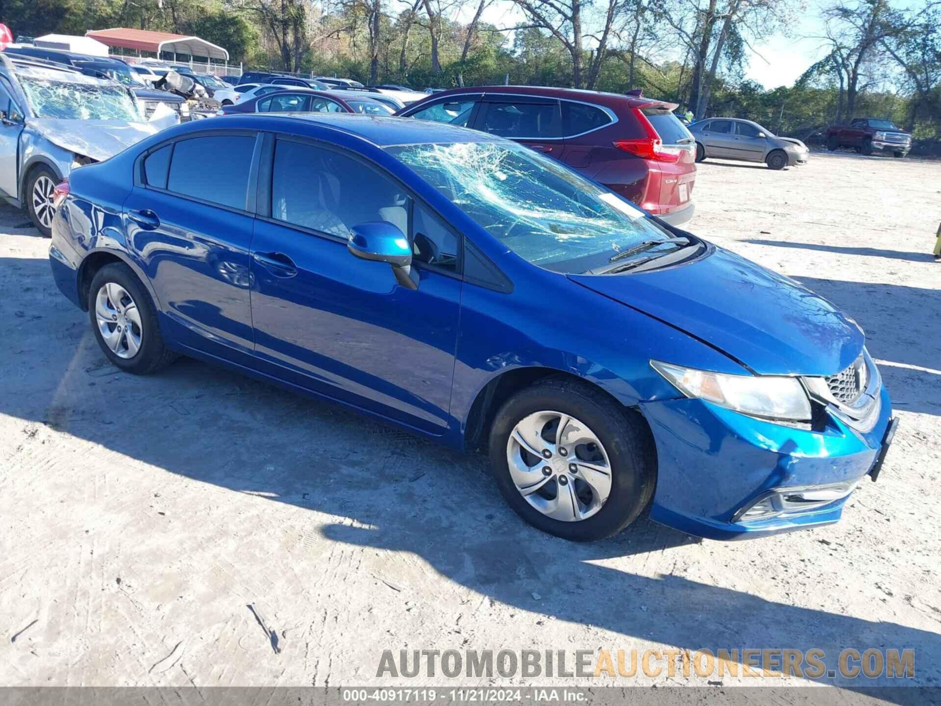 19XFB2F51DE078108 HONDA CIVIC 2013