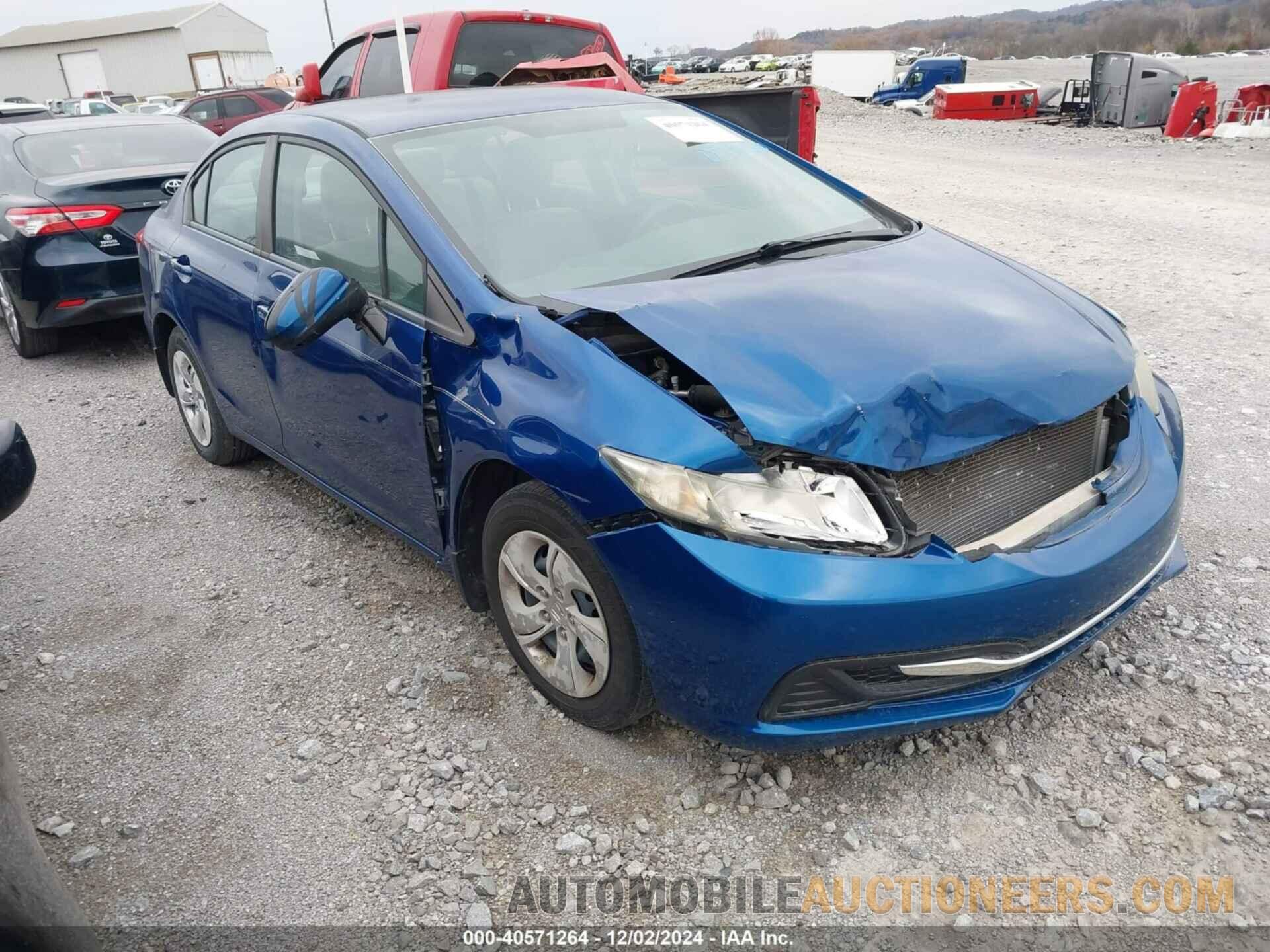 19XFB2F51EE071659 HONDA CIVIC 2014