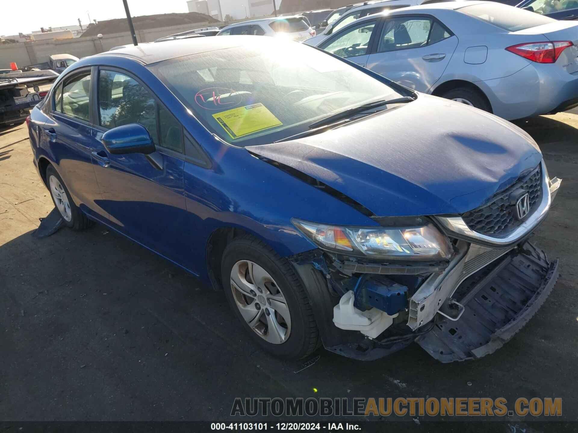 19XFB2F51EE239428 HONDA CIVIC 2014