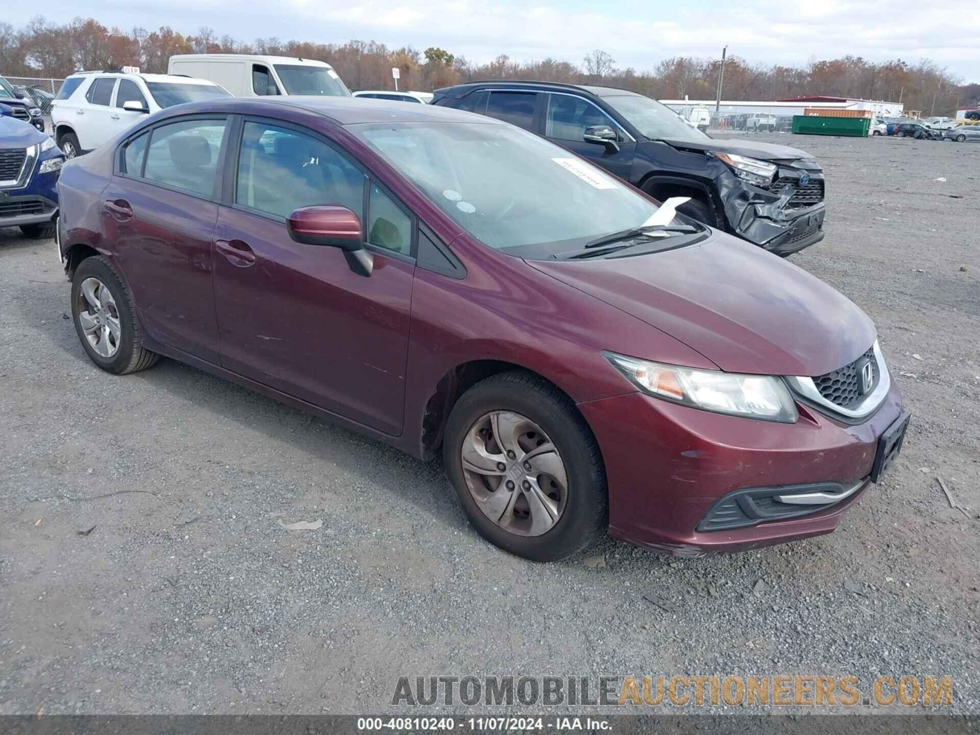 19XFB2F51FE070349 HONDA CIVIC 2015