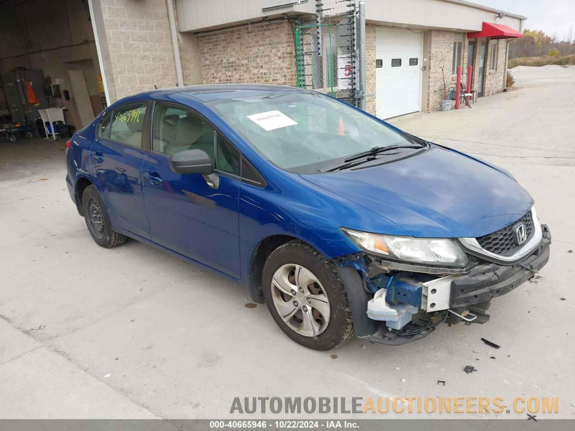 19XFB2F51FE075230 HONDA CIVIC 2015