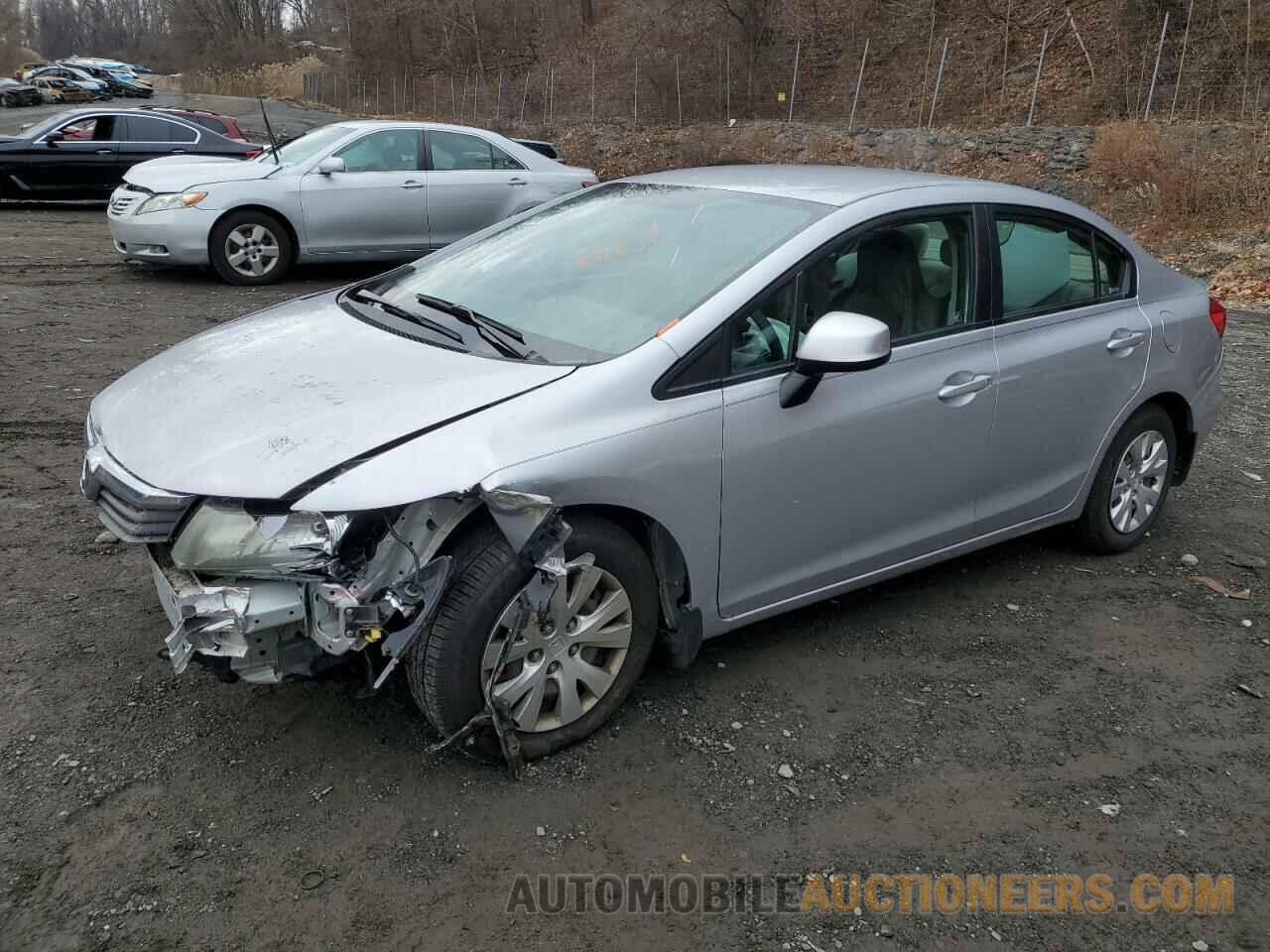 19XFB2F52CE070744 HONDA CIVIC 2012