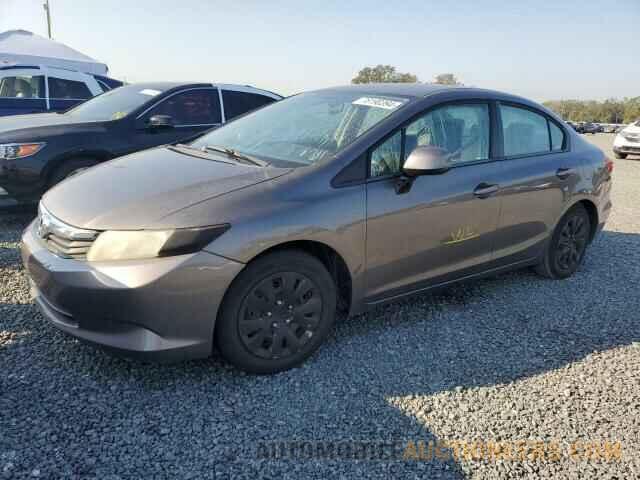 19XFB2F52CE105282 HONDA CIVIC 2012