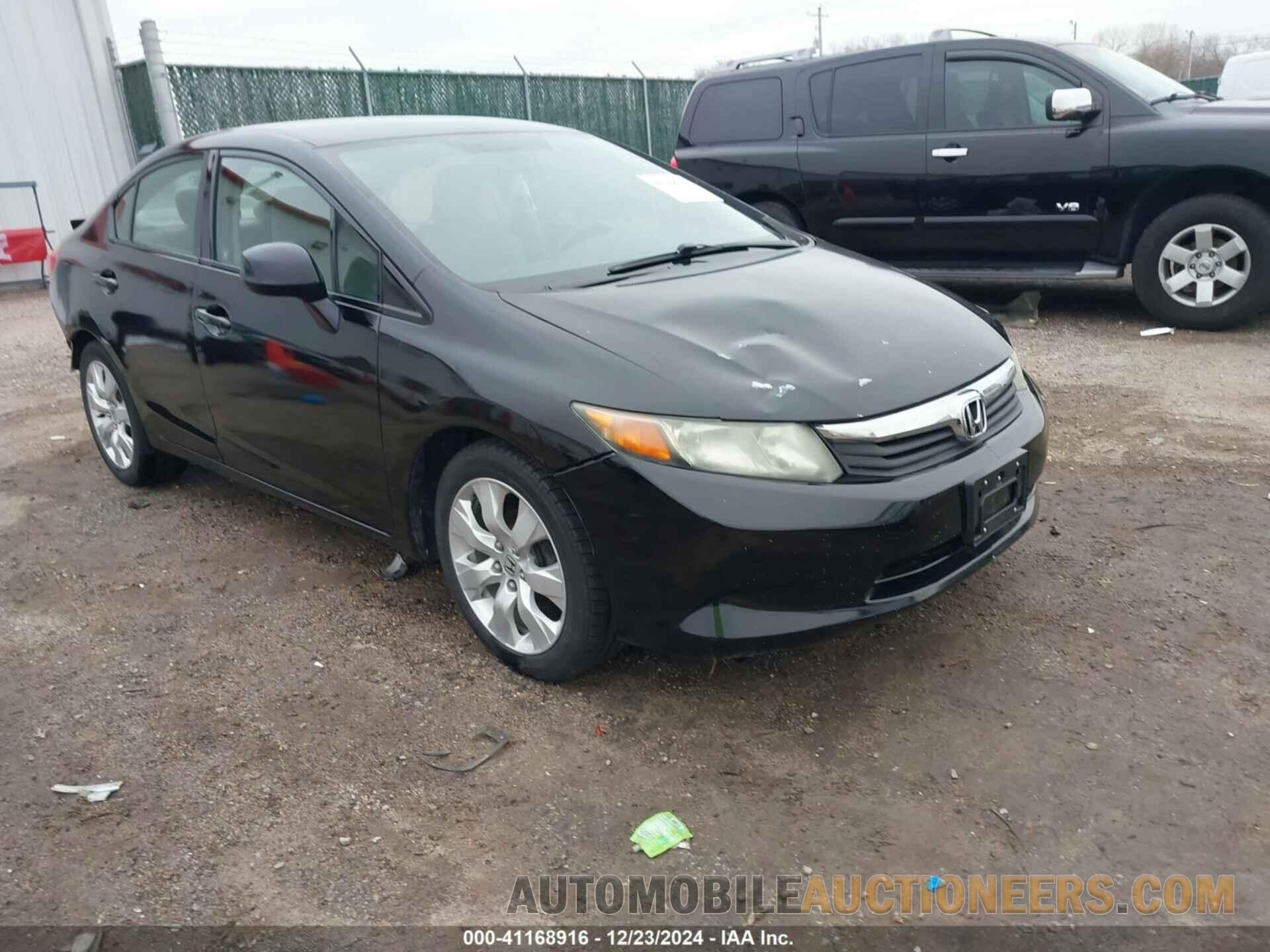 19XFB2F52CE379176 HONDA CIVIC SDN 2012