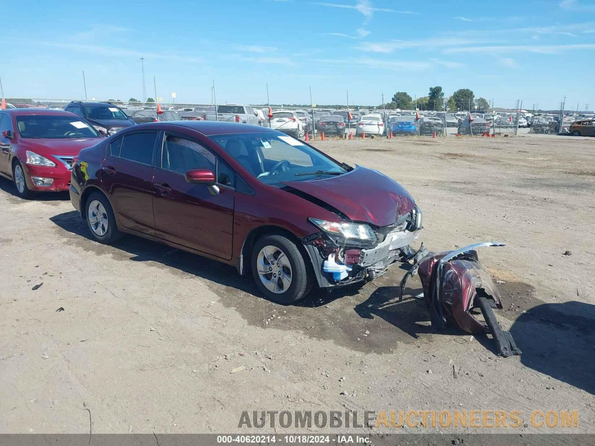 19XFB2F52EE008814 HONDA CIVIC 2014