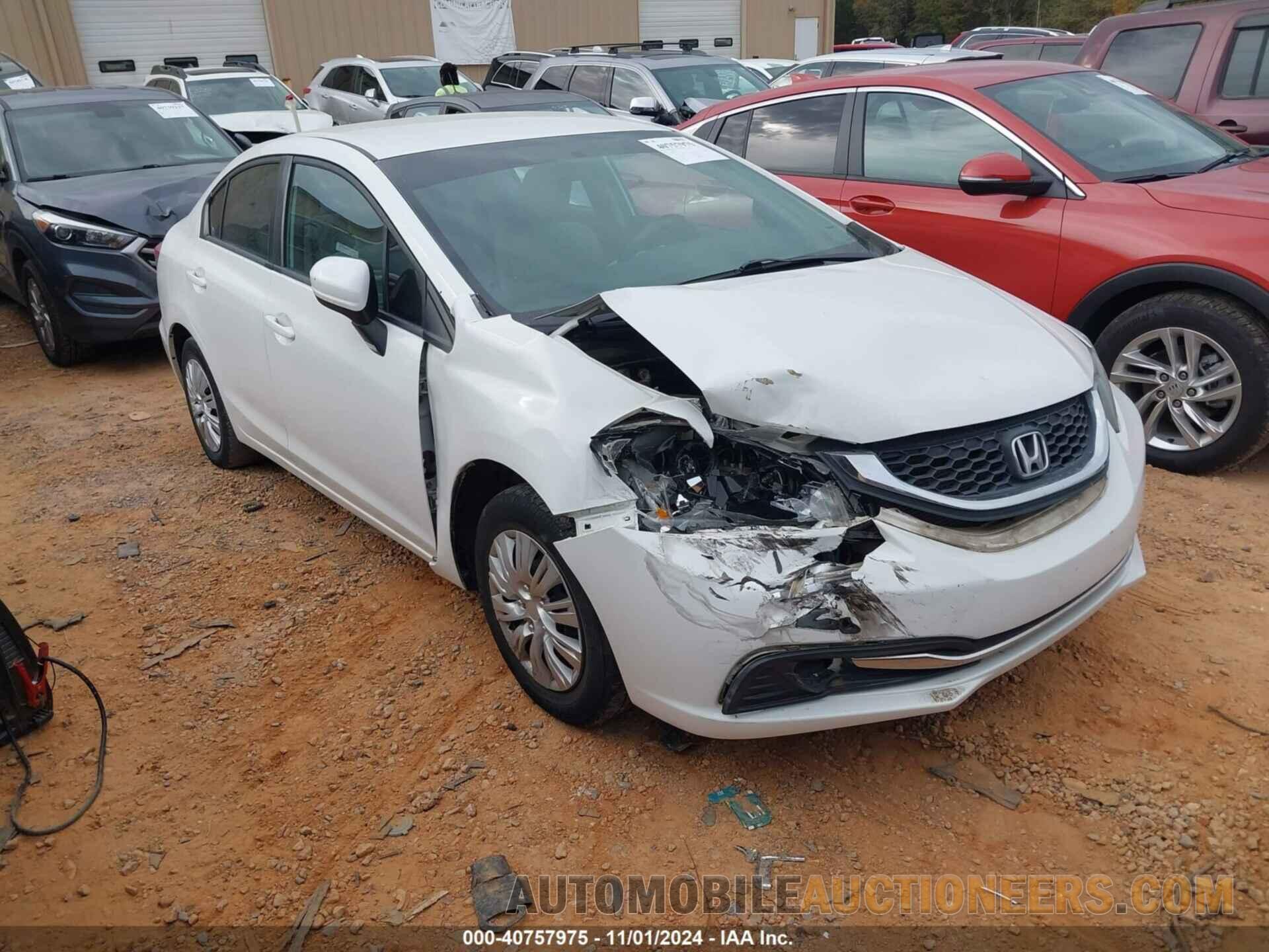 19XFB2F52EE025970 HONDA CIVIC 2014