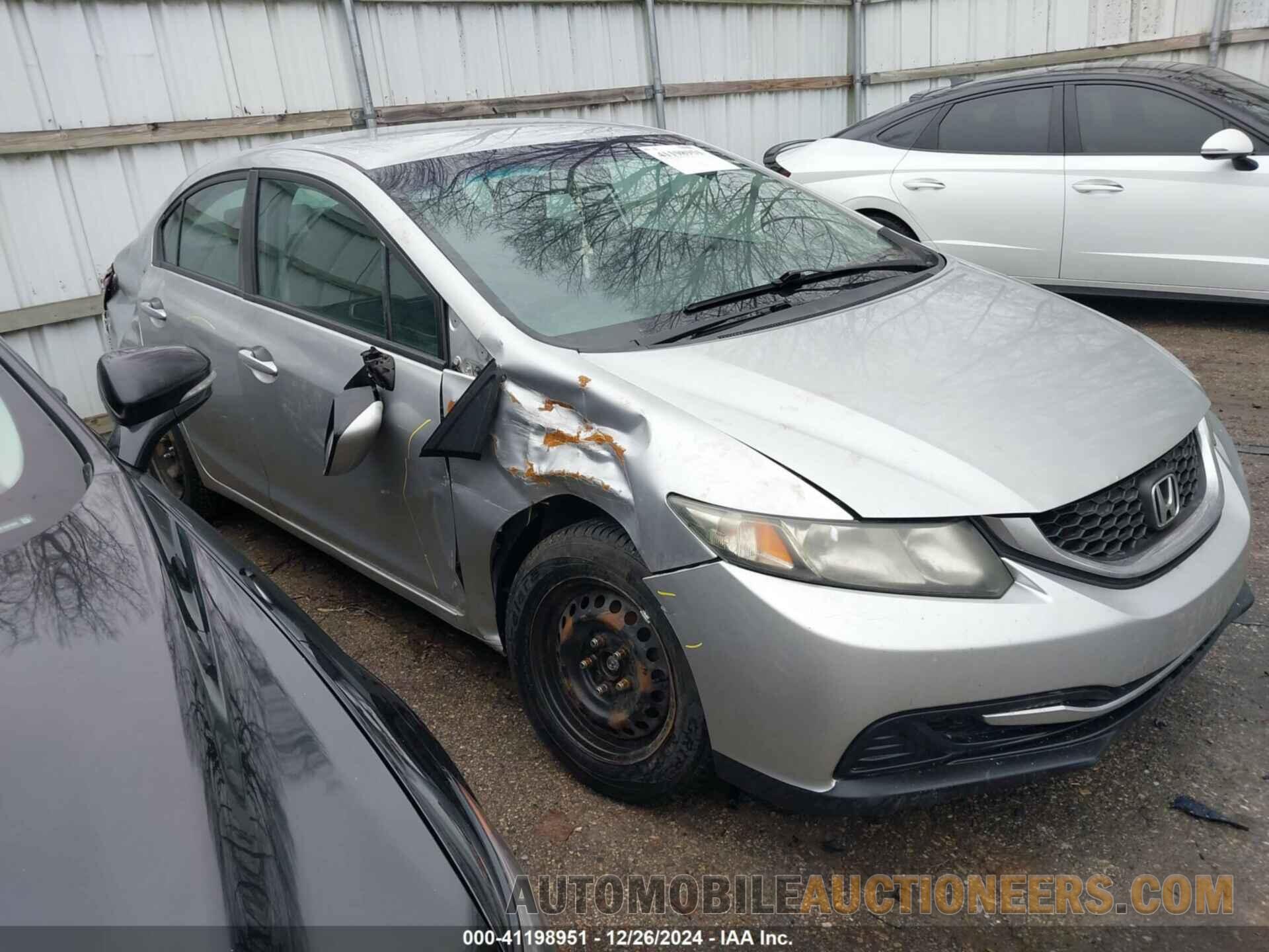 19XFB2F52EE081441 HONDA CIVIC 2014