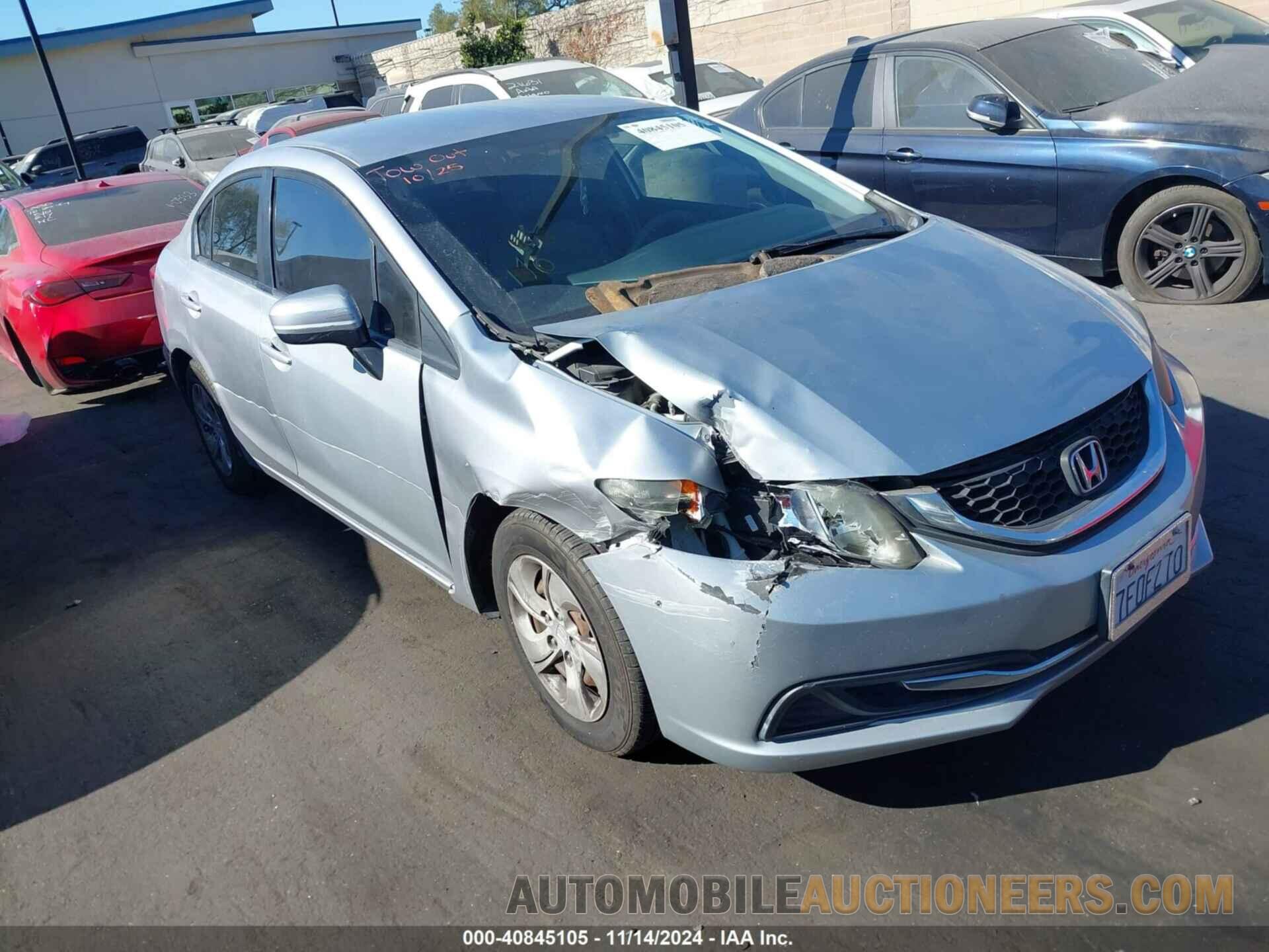 19XFB2F52EE222881 HONDA CIVIC 2014