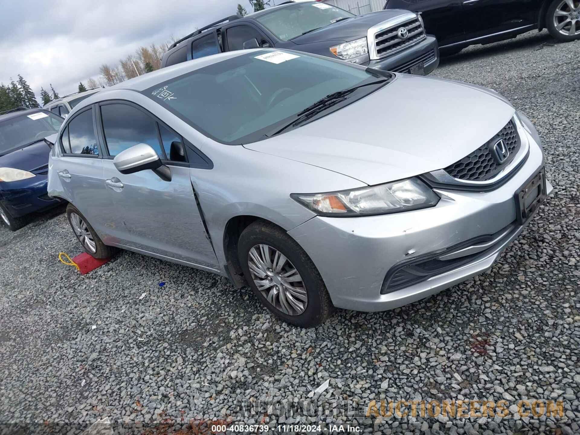 19XFB2F52EE226641 HONDA CIVIC 2014