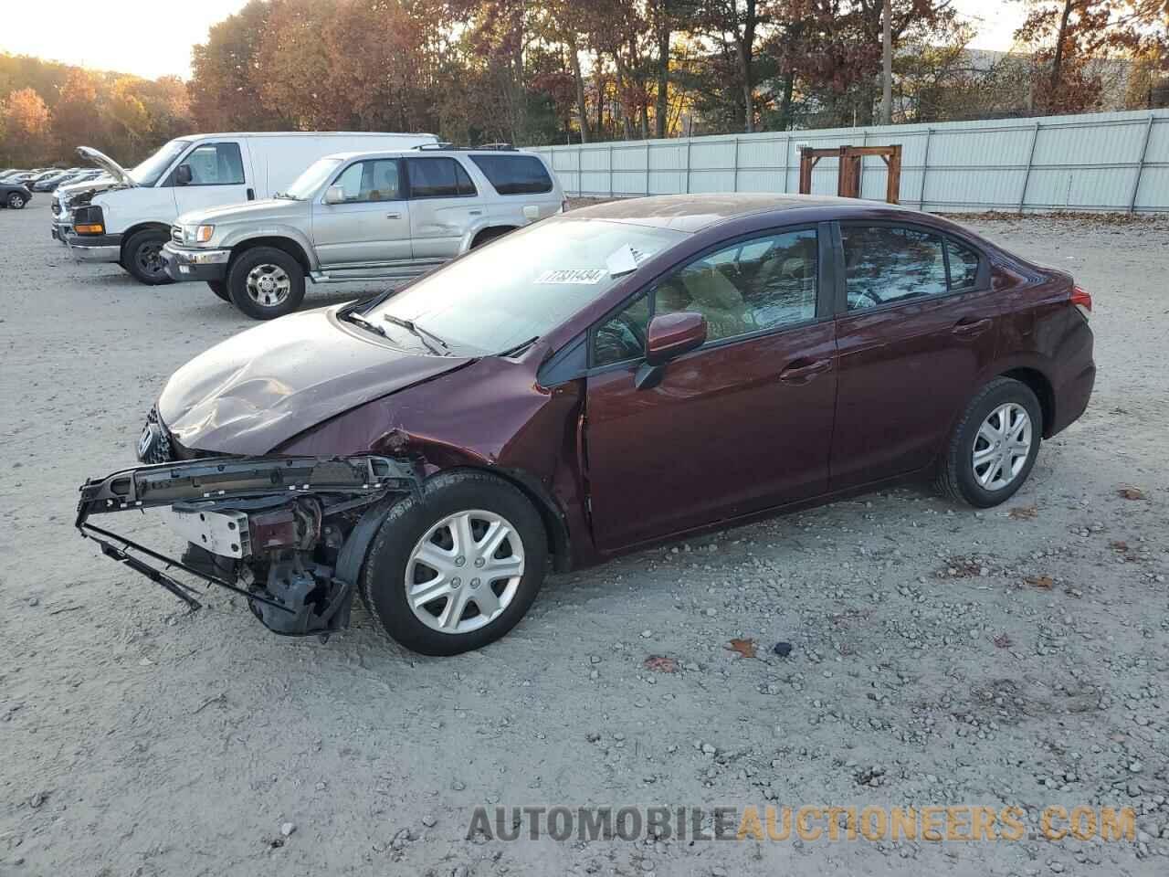 19XFB2F52FE290261 HONDA CIVIC 2015