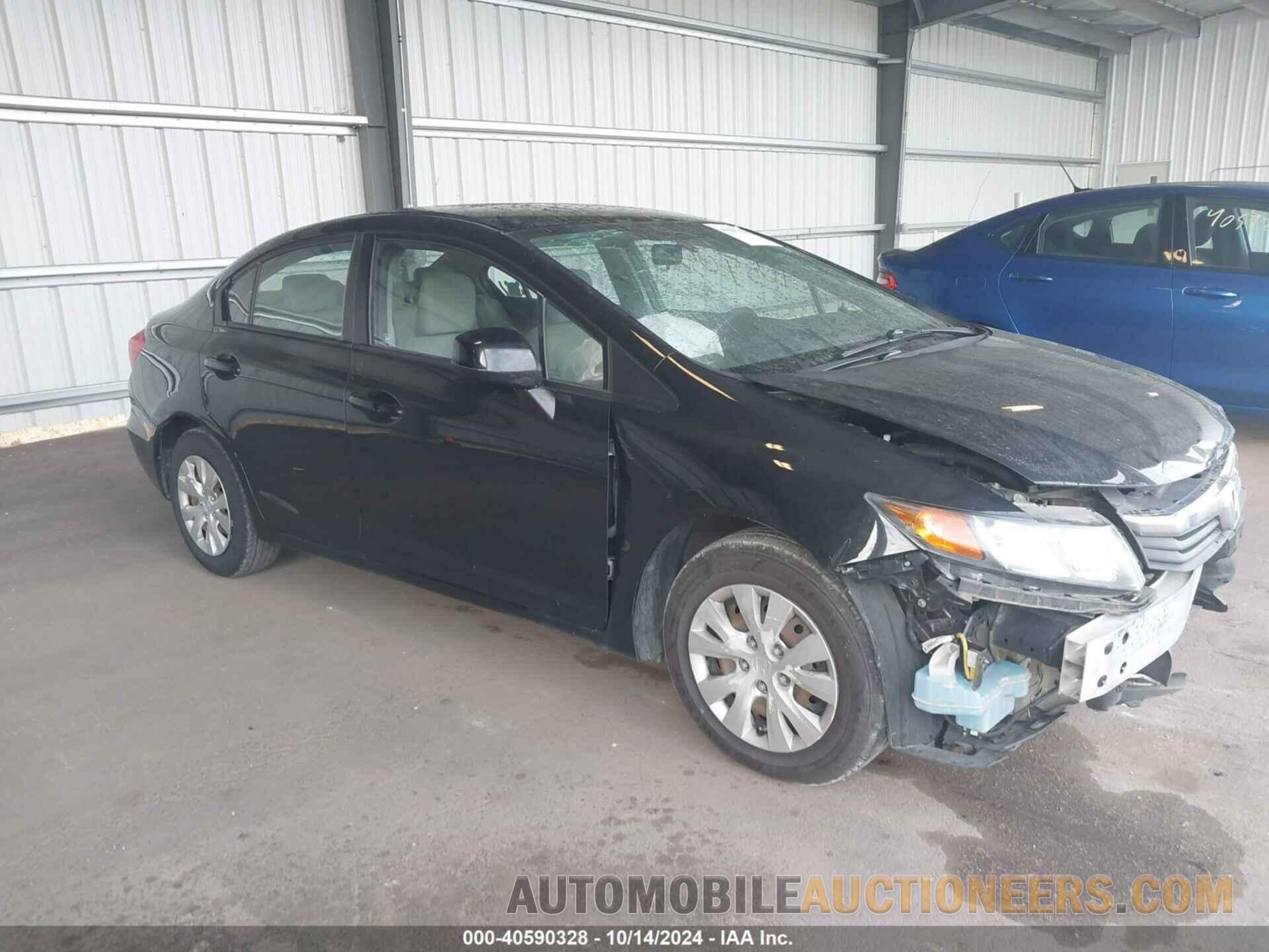 19XFB2F53CE094180 HONDA CIVIC 2012