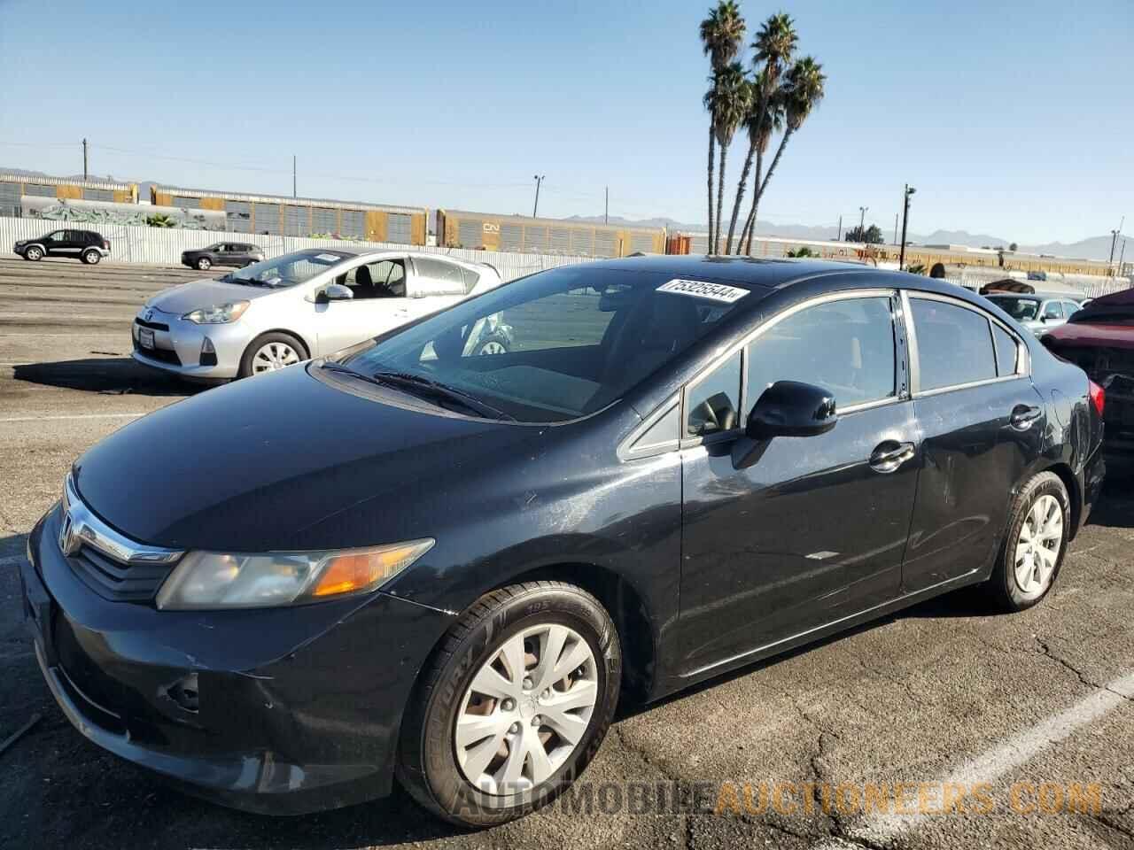 19XFB2F53CE310674 HONDA CIVIC 2012