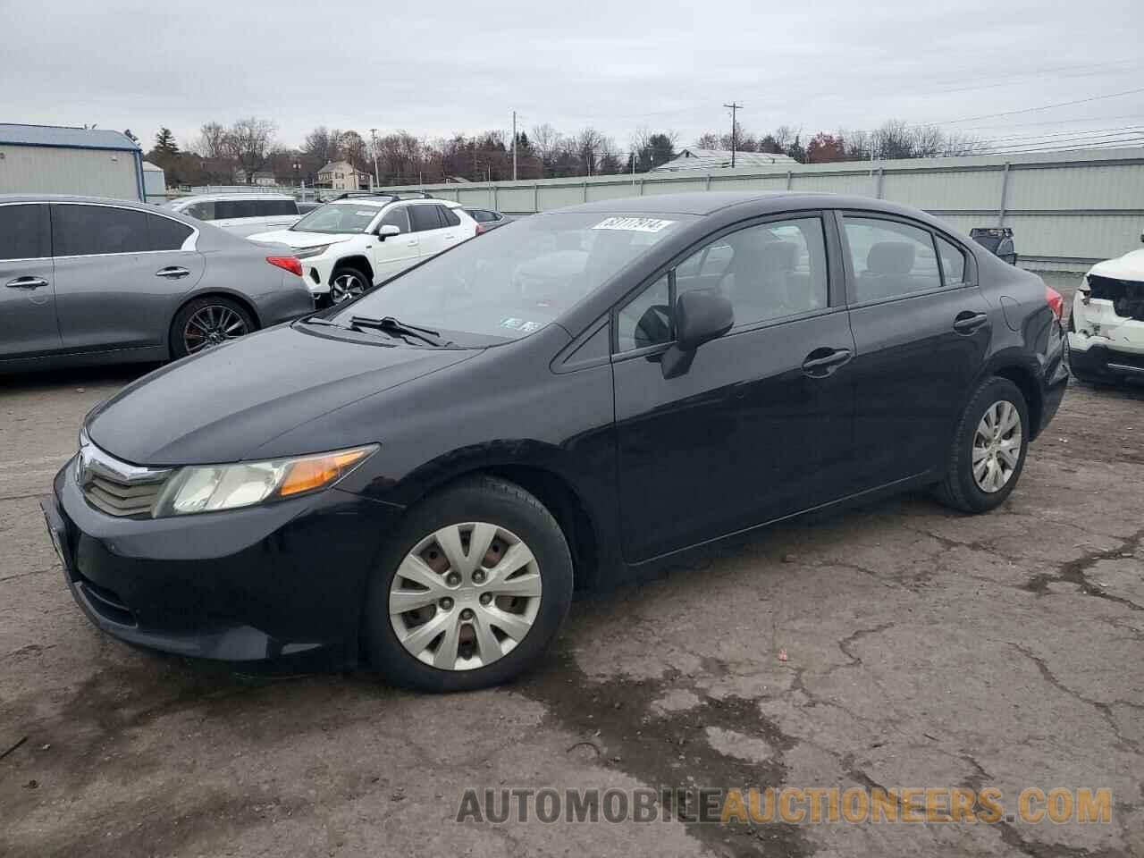 19XFB2F53CE366503 HONDA CIVIC 2012