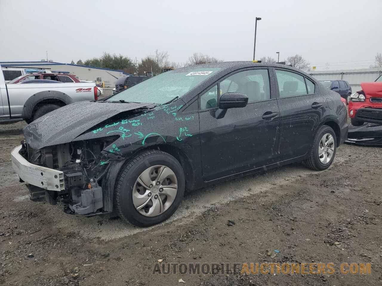 19XFB2F53EE253864 HONDA CIVIC 2014