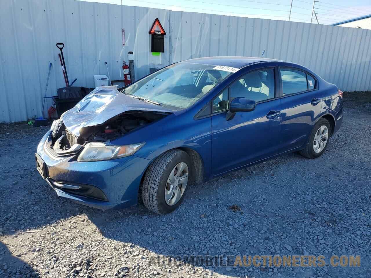 19XFB2F53FE264008 HONDA CIVIC 2015