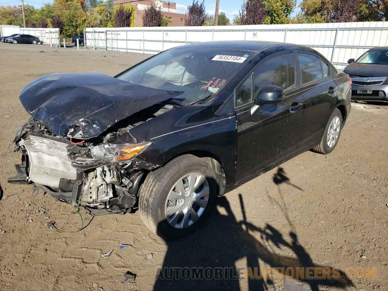 19XFB2F54CE070115 HONDA CIVIC 2012