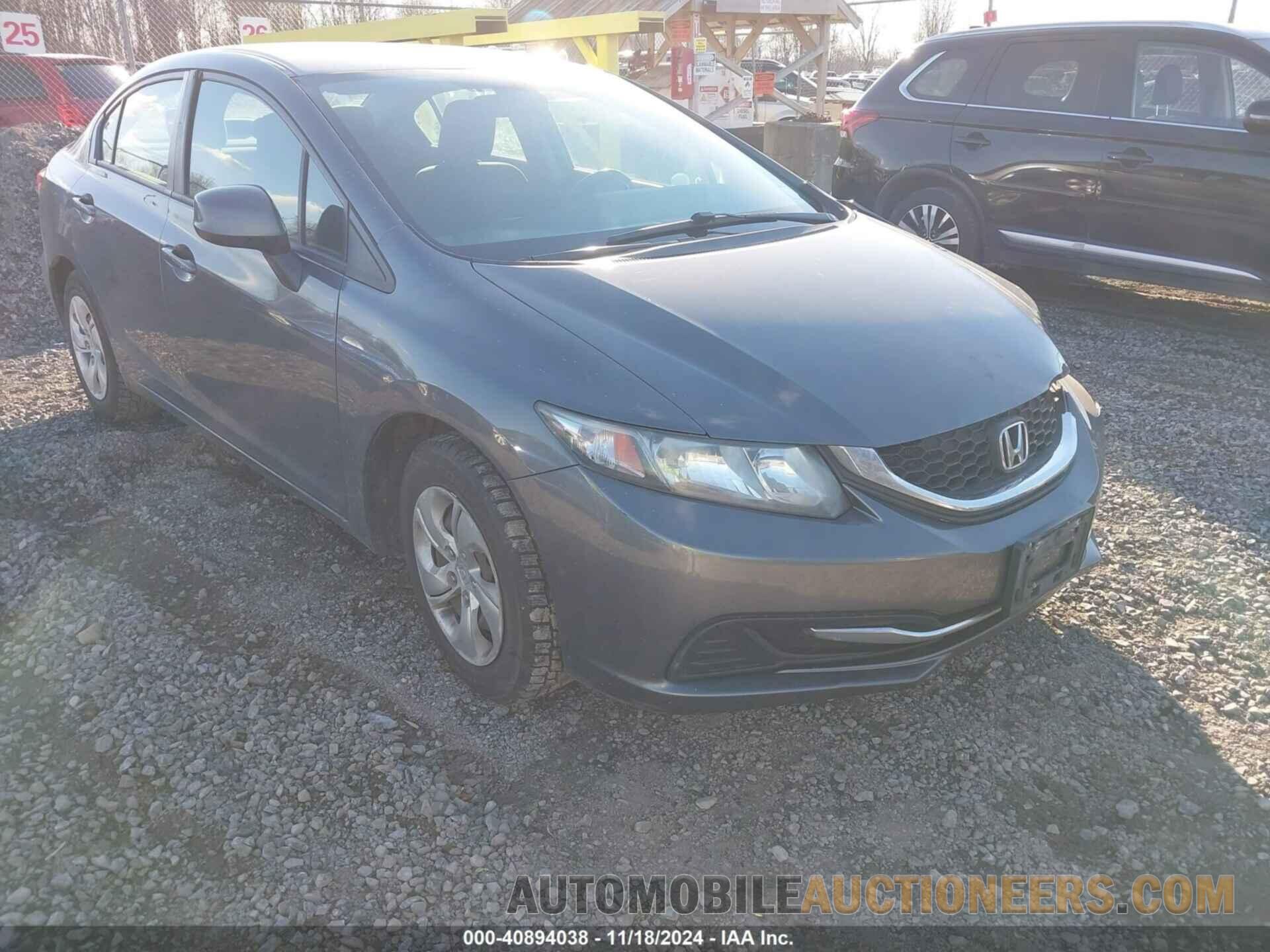 19XFB2F54DE051484 HONDA CIVIC 2013