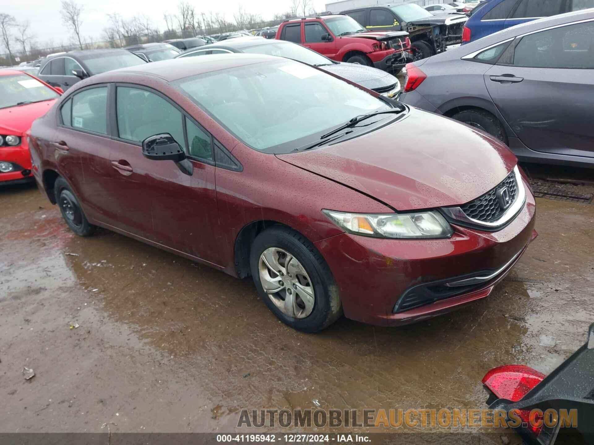 19XFB2F54DE064428 HONDA CIVIC 2013