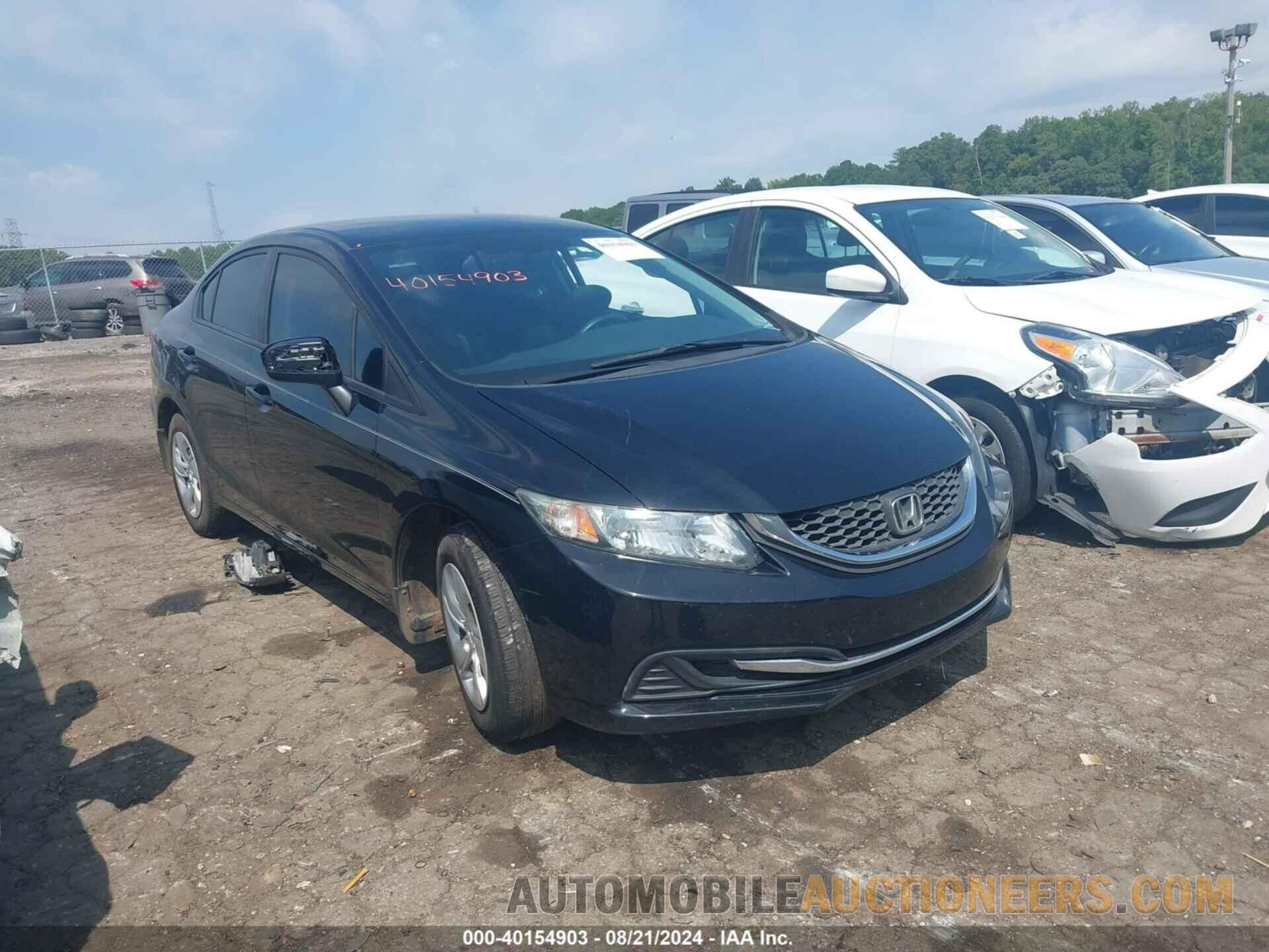 19XFB2F54EE054077 HONDA CIVIC 2014