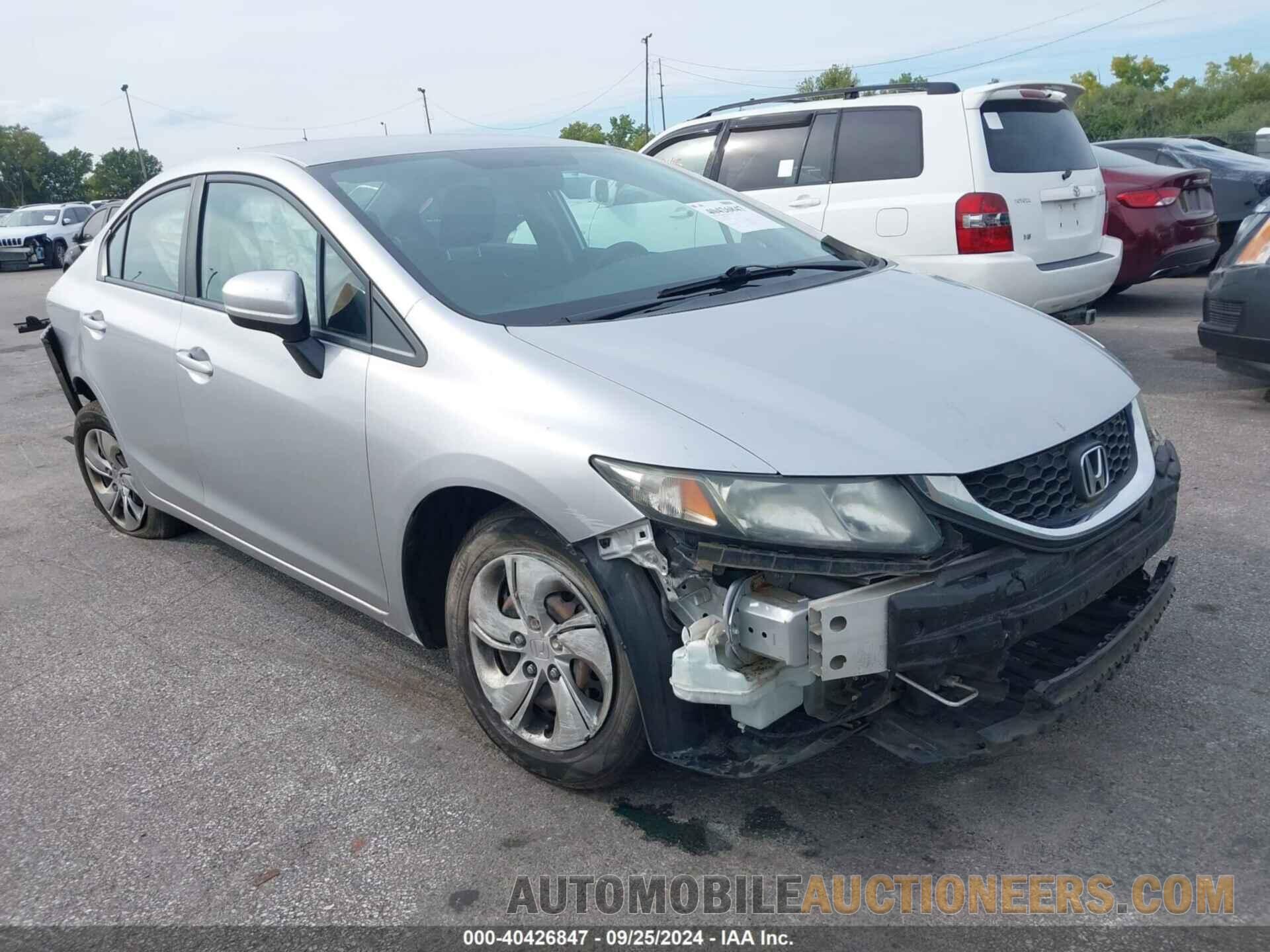 19XFB2F54FE236766 HONDA CIVIC 2015