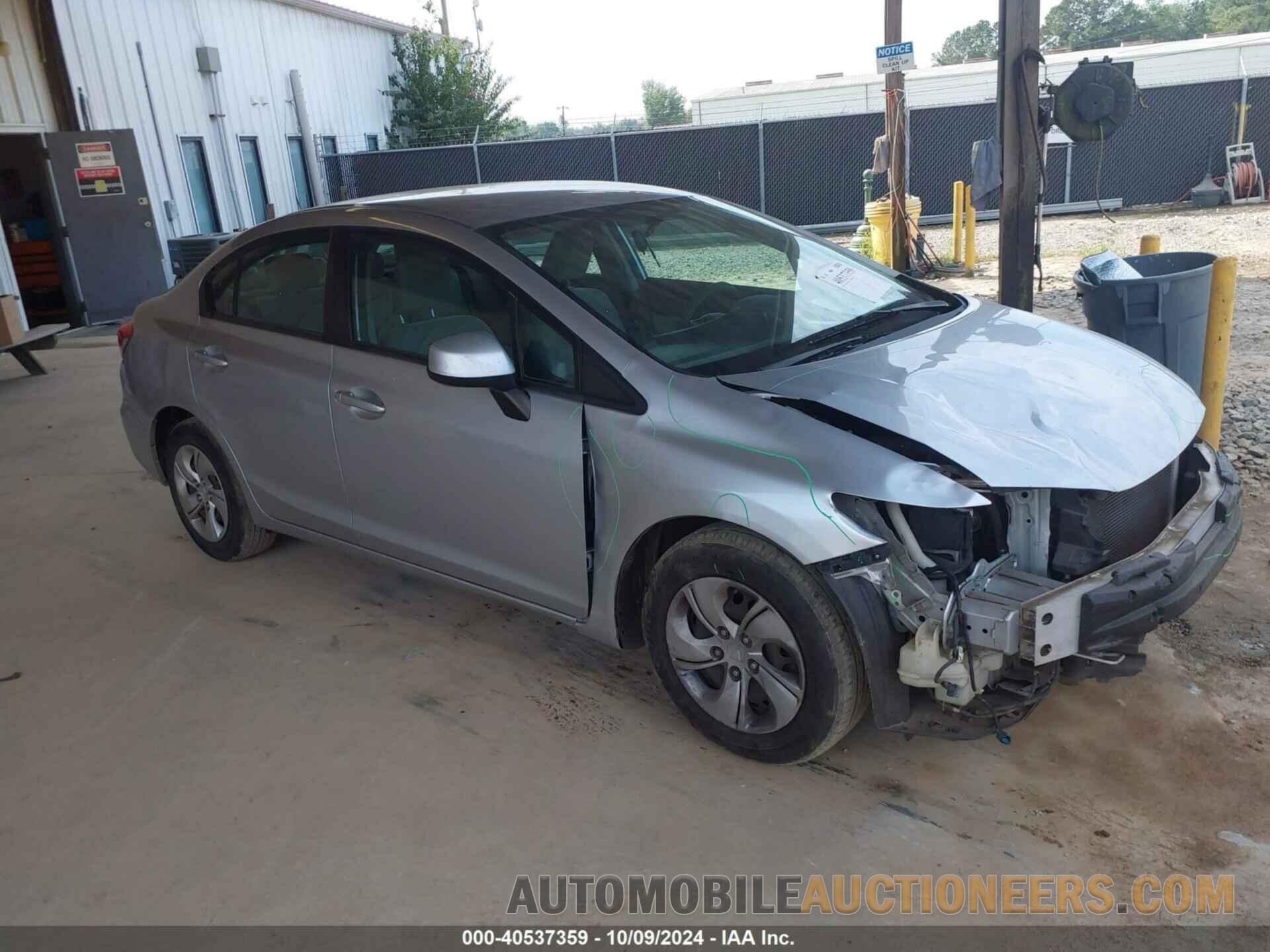 19XFB2F55DE280689 HONDA CIVIC 2013