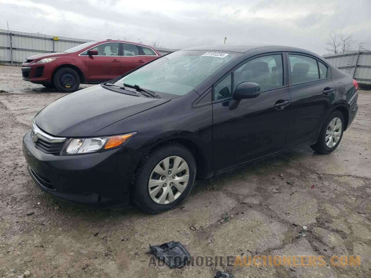 19XFB2F56CE371744 HONDA CIVIC 2012