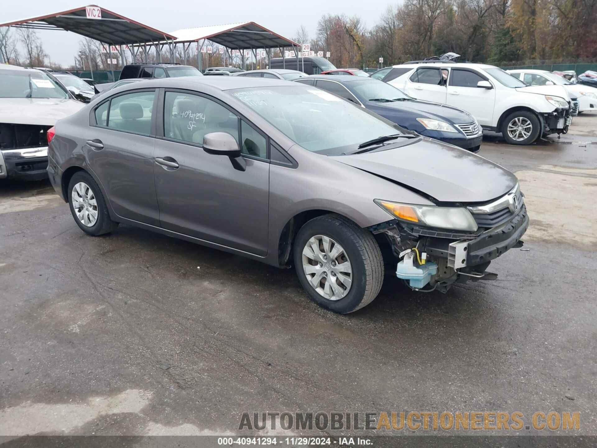 19XFB2F56CE373879 HONDA CIVIC 2012