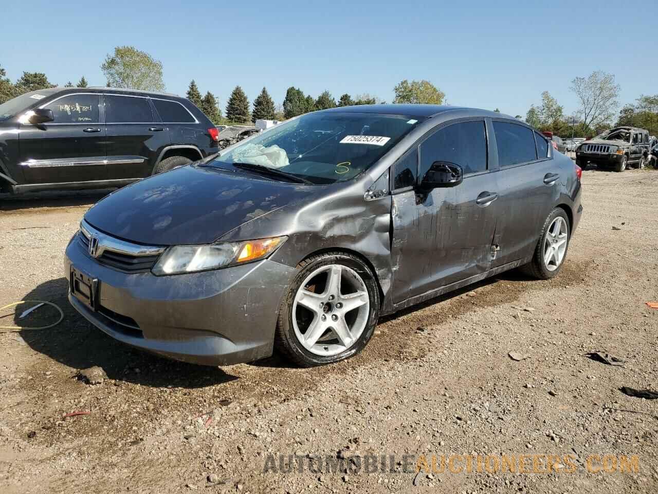 19XFB2F57CE103611 HONDA CIVIC 2012