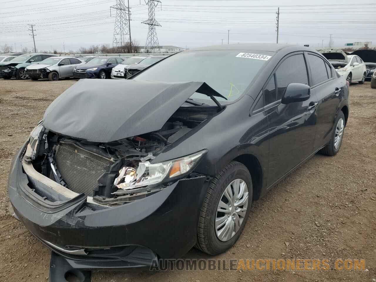 19XFB2F57DE089940 HONDA CIVIC 2013