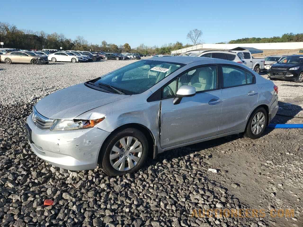 19XFB2F58CE059490 HONDA CIVIC 2012