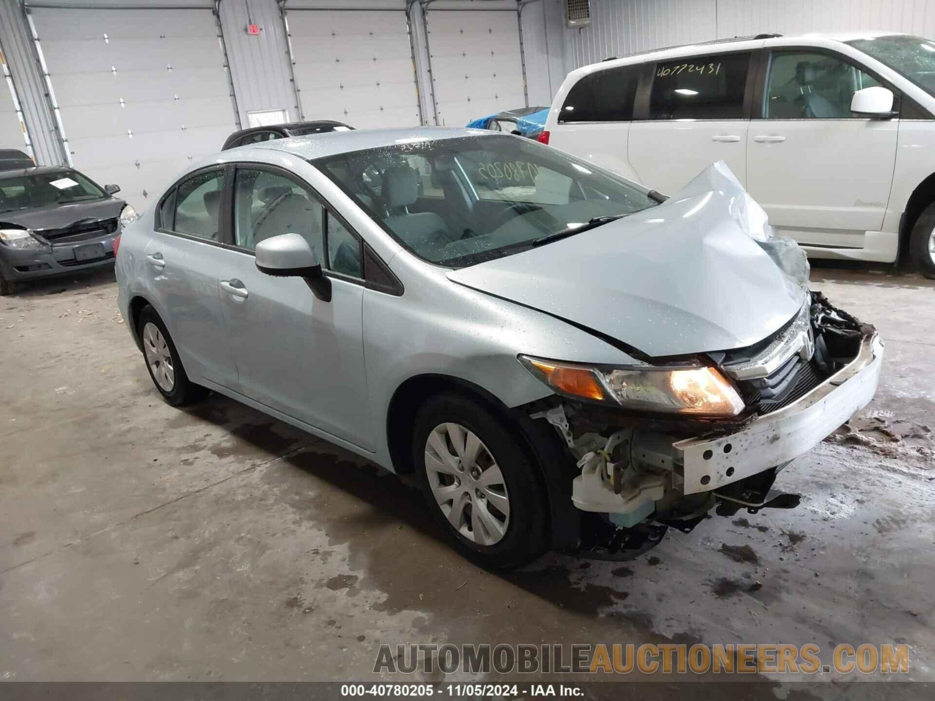 19XFB2F58CE067878 HONDA CIVIC 2012