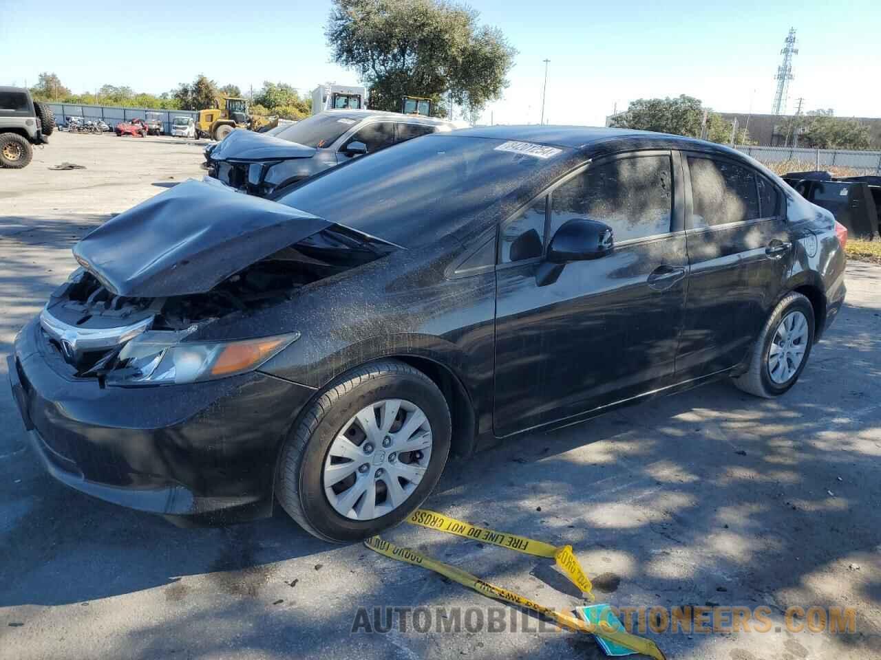 19XFB2F58CE363550 HONDA CIVIC 2012