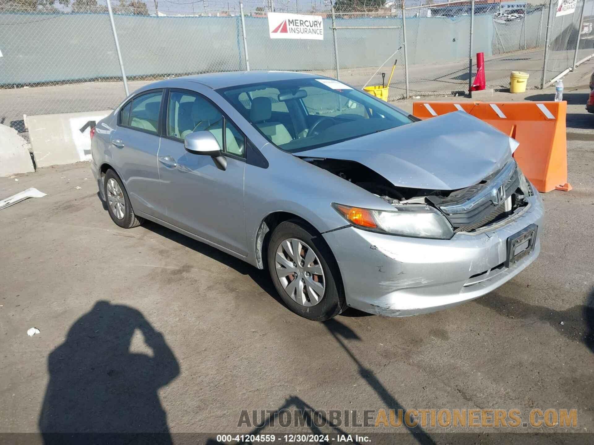 19XFB2F58CE379957 HONDA CIVIC SDN 2012