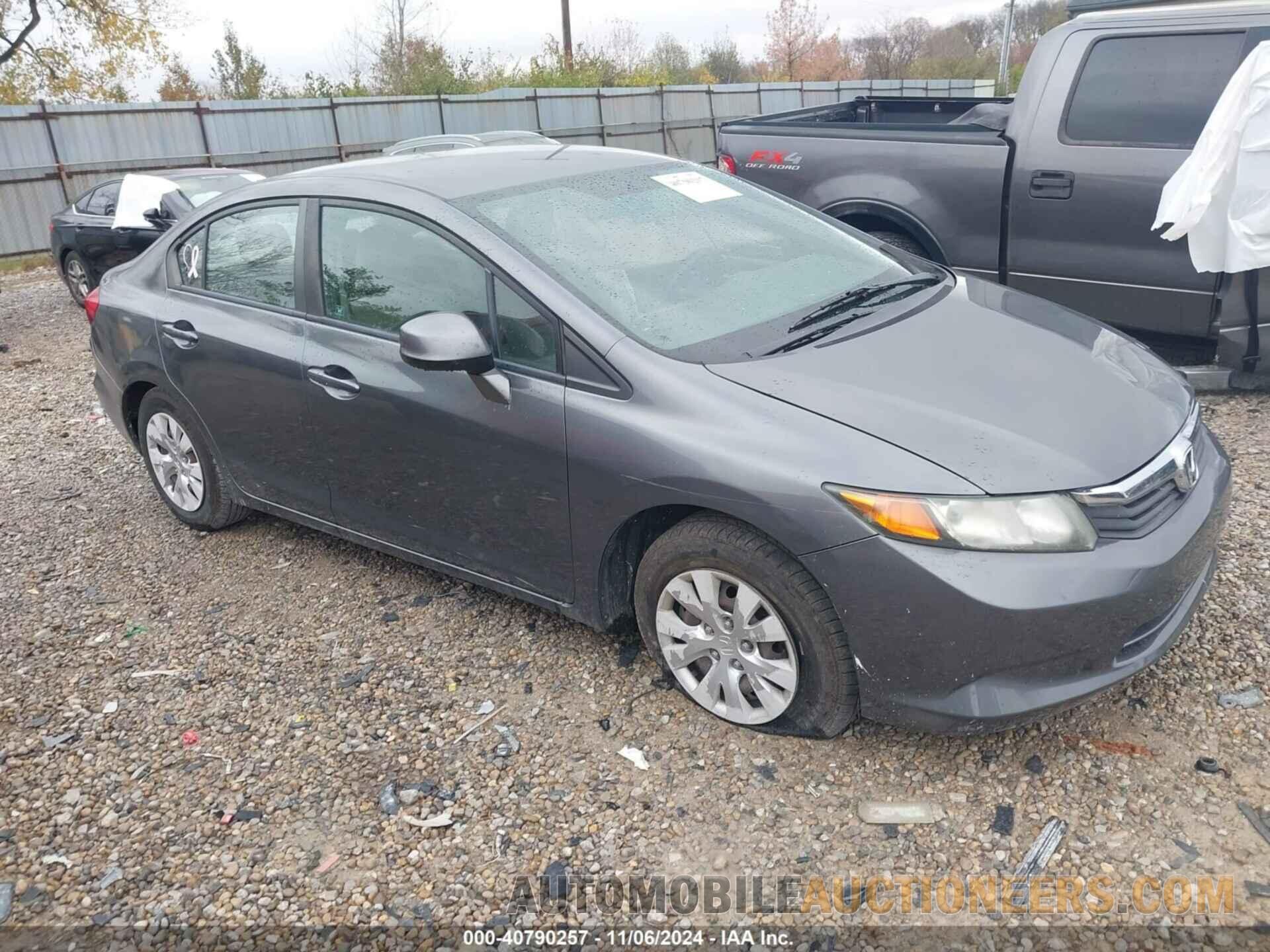 19XFB2F58CE383488 HONDA CIVIC 2012