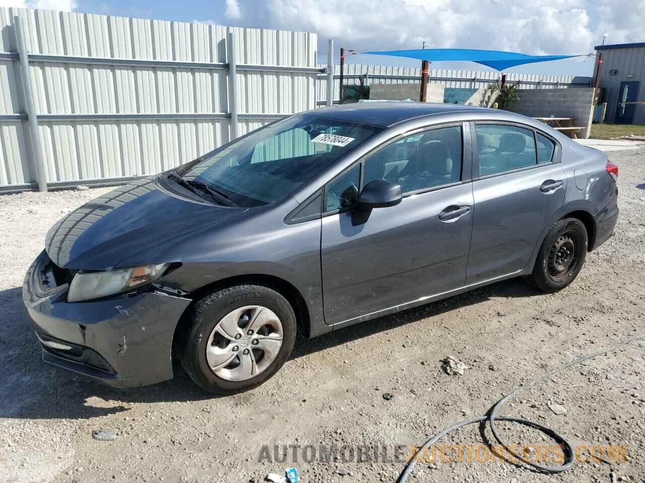 19XFB2F58DE074296 HONDA CIVIC 2013