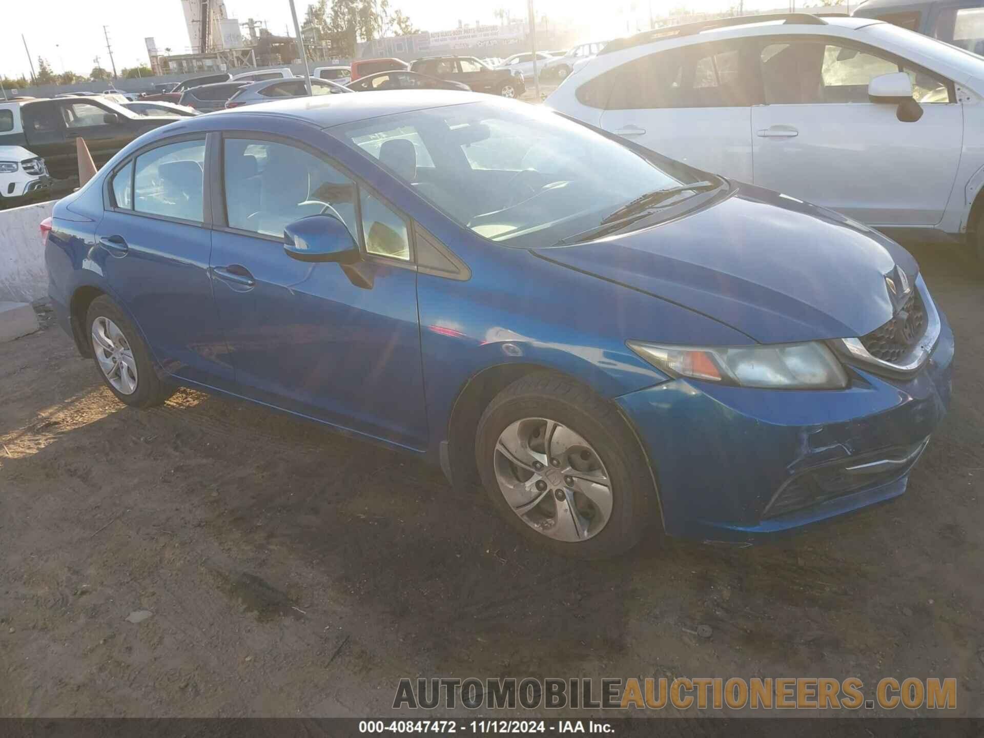 19XFB2F58DE236461 HONDA CIVIC 2013