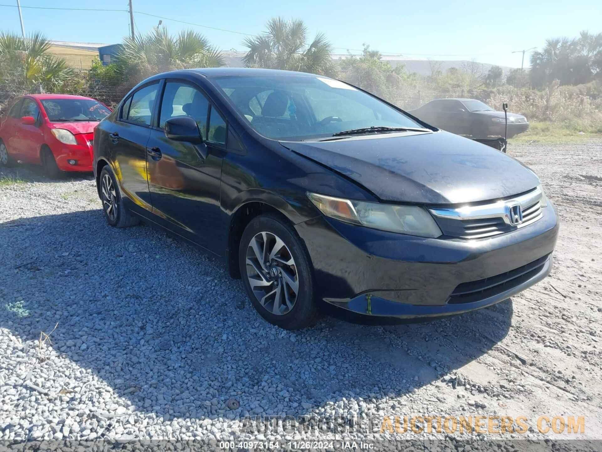 19XFB2F59CE039927 HONDA CIVIC 2012